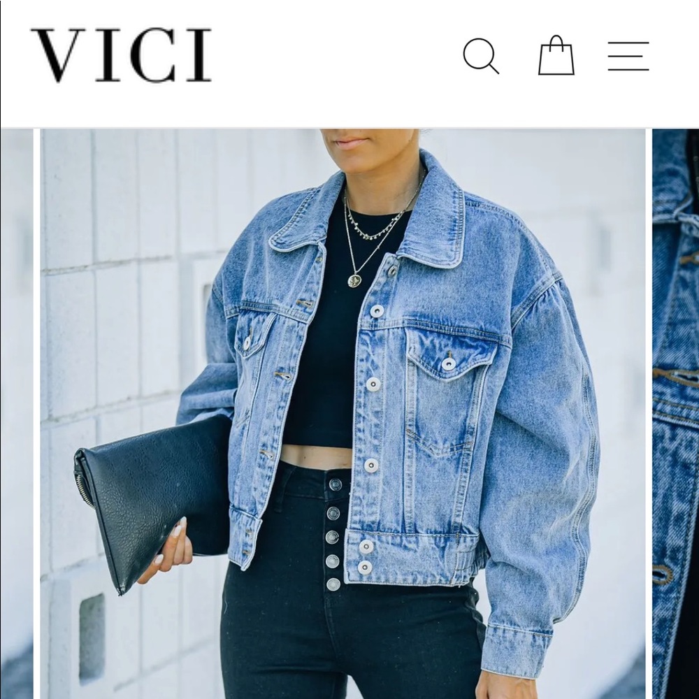 VICI Collection Denim Jacket